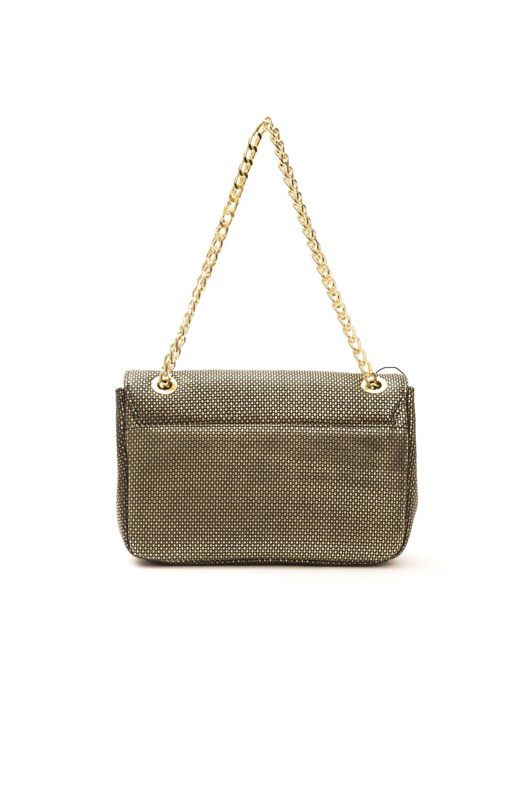 Oro Gold Crossbody Bag
