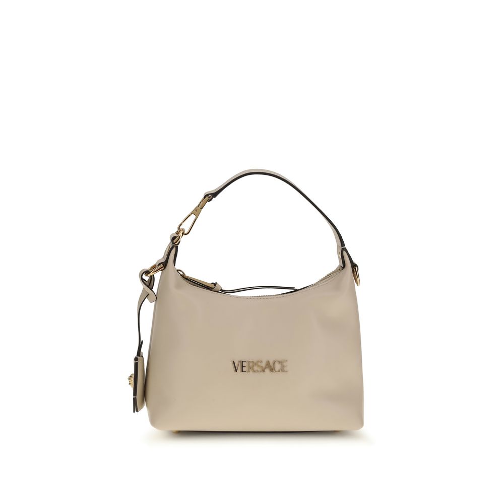 Beige Calf Leather Bos Taurus Handbag