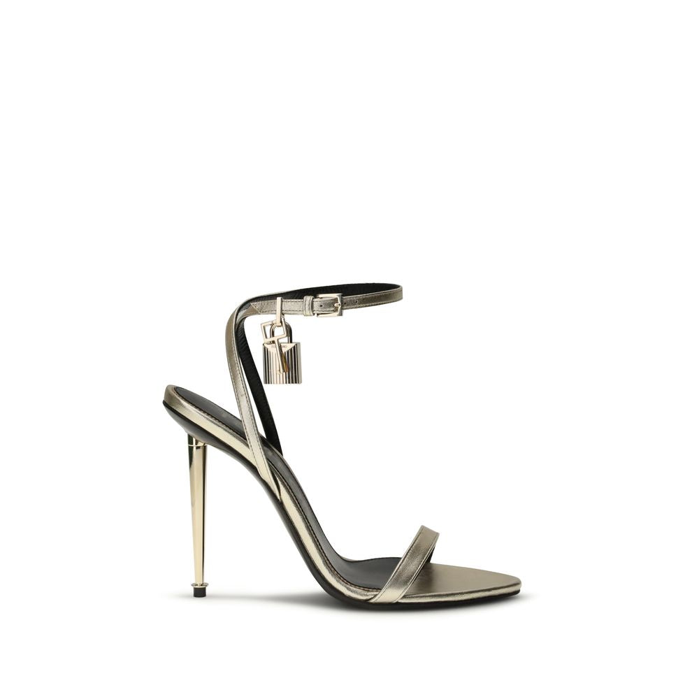 Tom Ford – Escarpins en cuir verni avec bride cheville