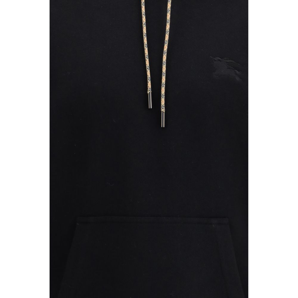 Black Cotton Sweatshirt