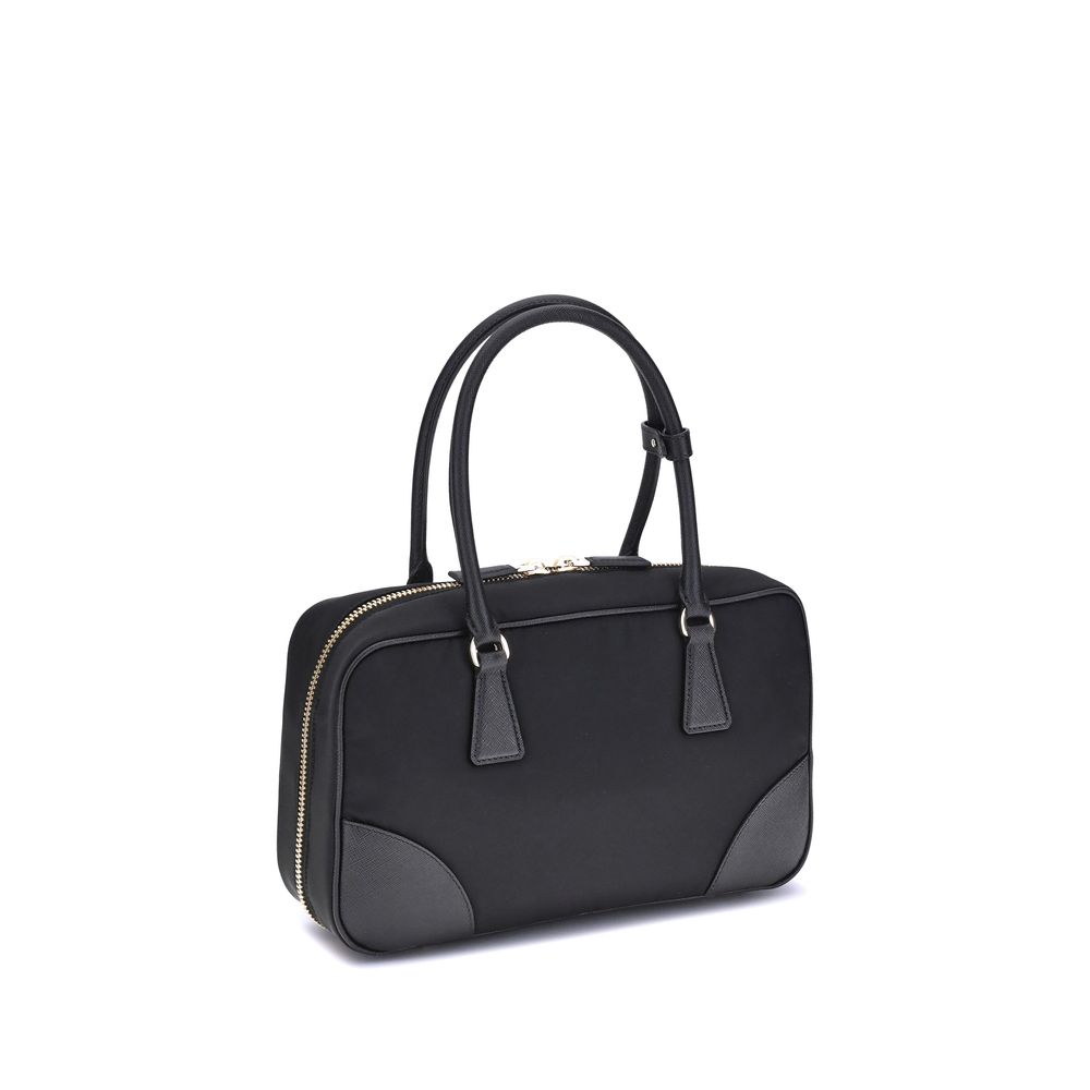 Black Nylon Handbag