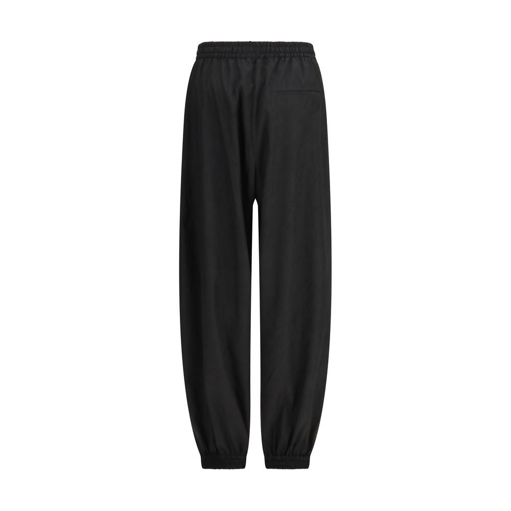 Róhe – Pantalon balloon track en tissu texturé