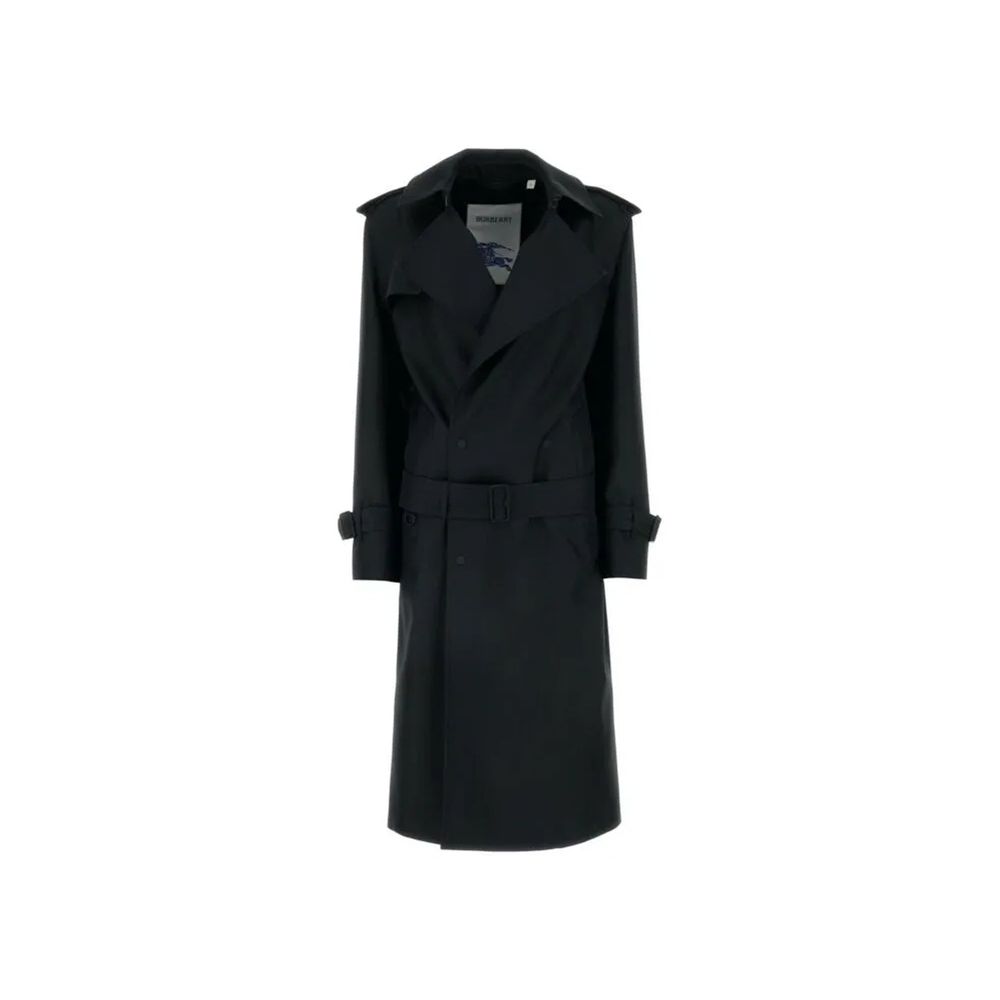 Black Polyester Coat