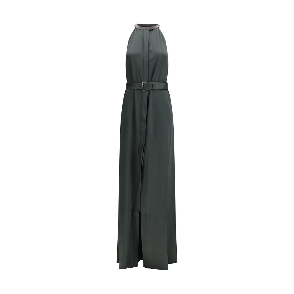 Tom Ford – Robe longue halterneck en viscose mélangée
