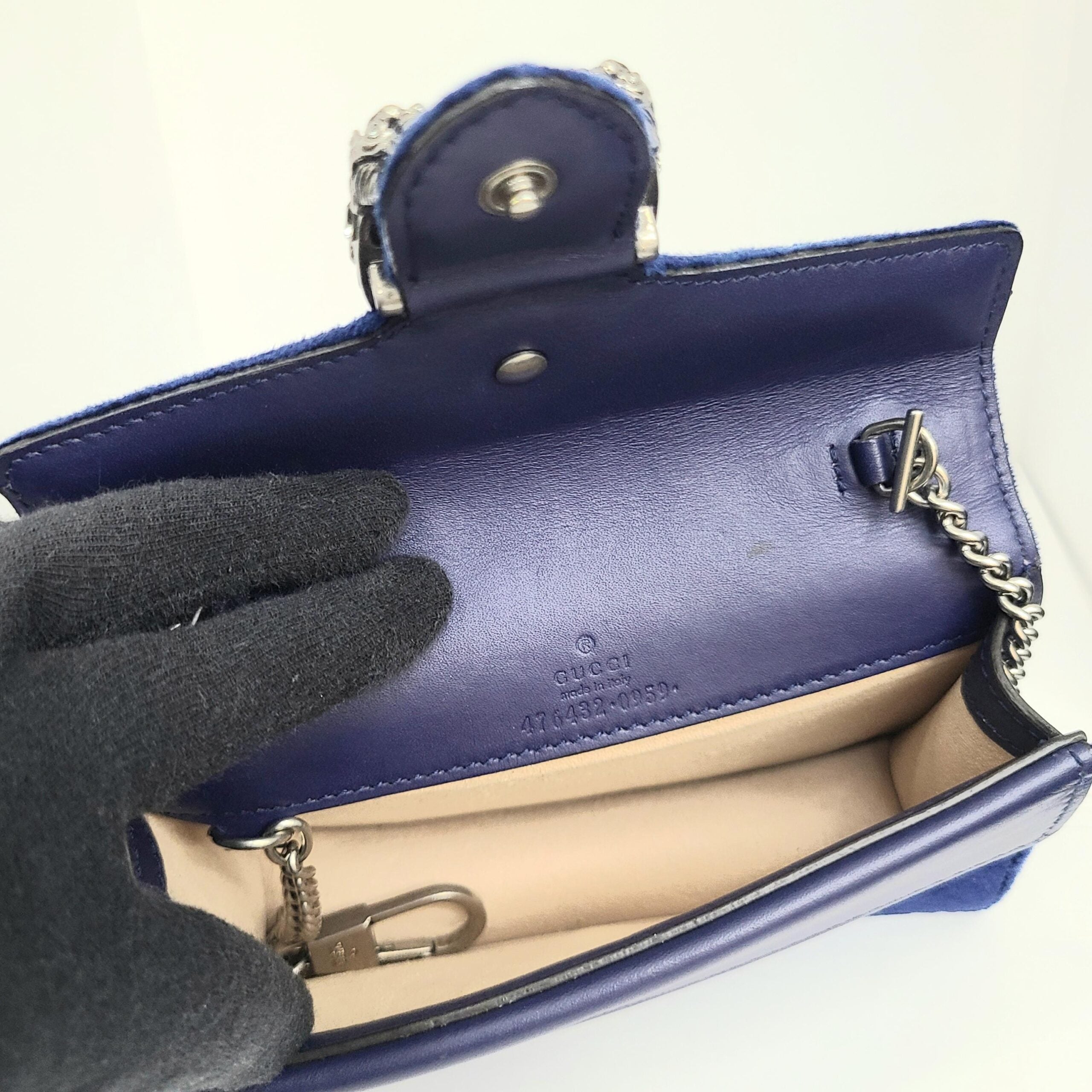 Velvet Super Dionysus Shoulder Bag