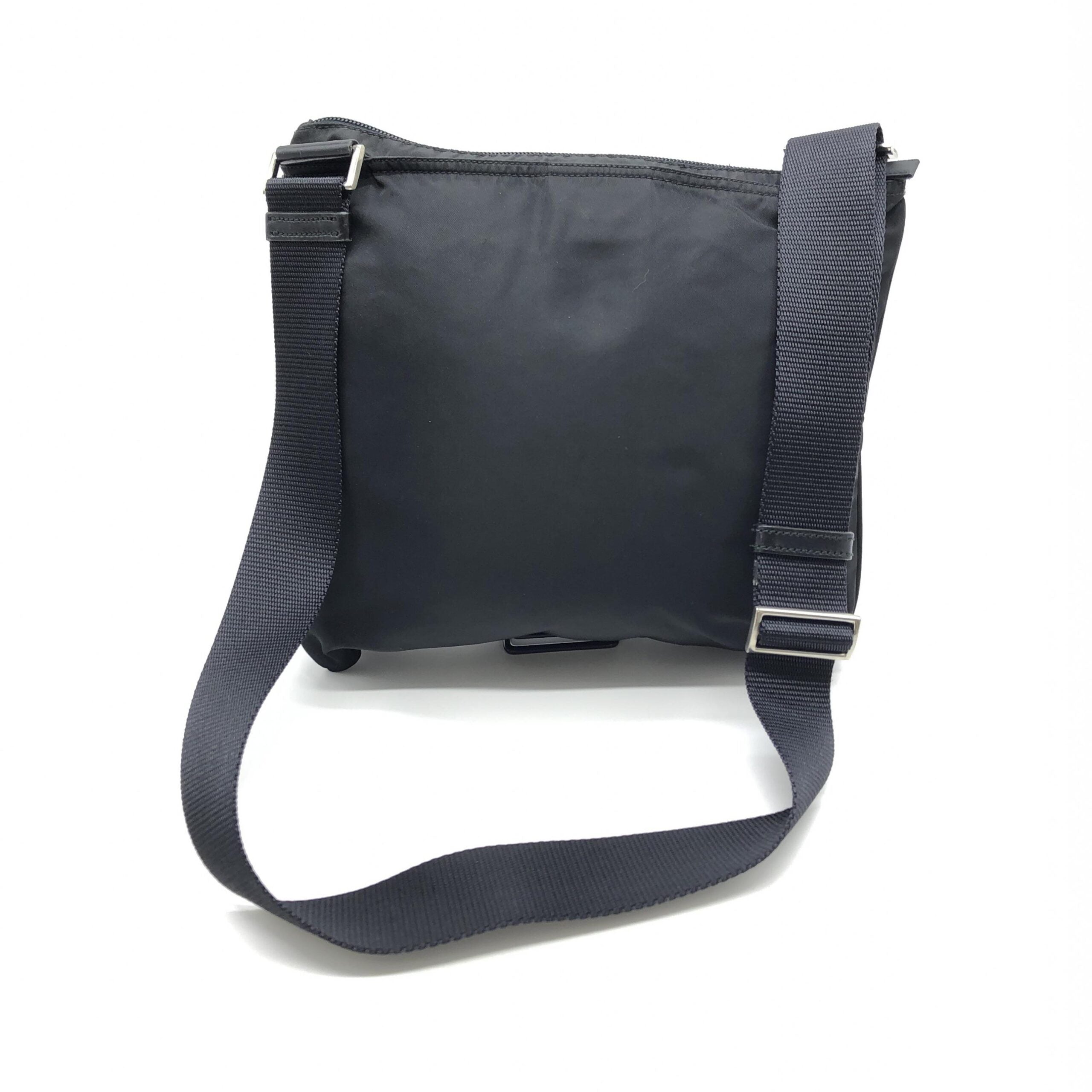 Black Nylon Shoulder Bag