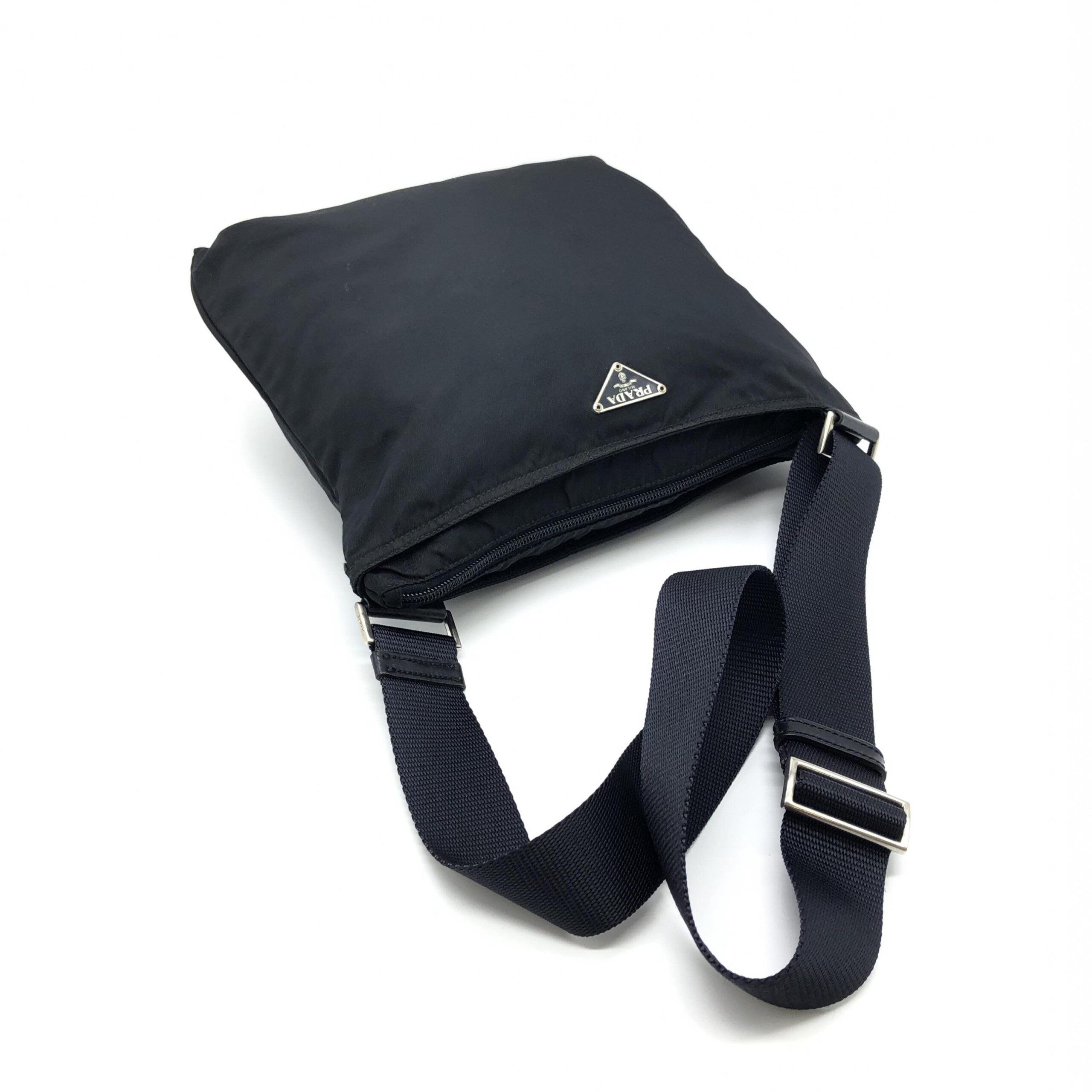 Black Nylon Shoulder Bag