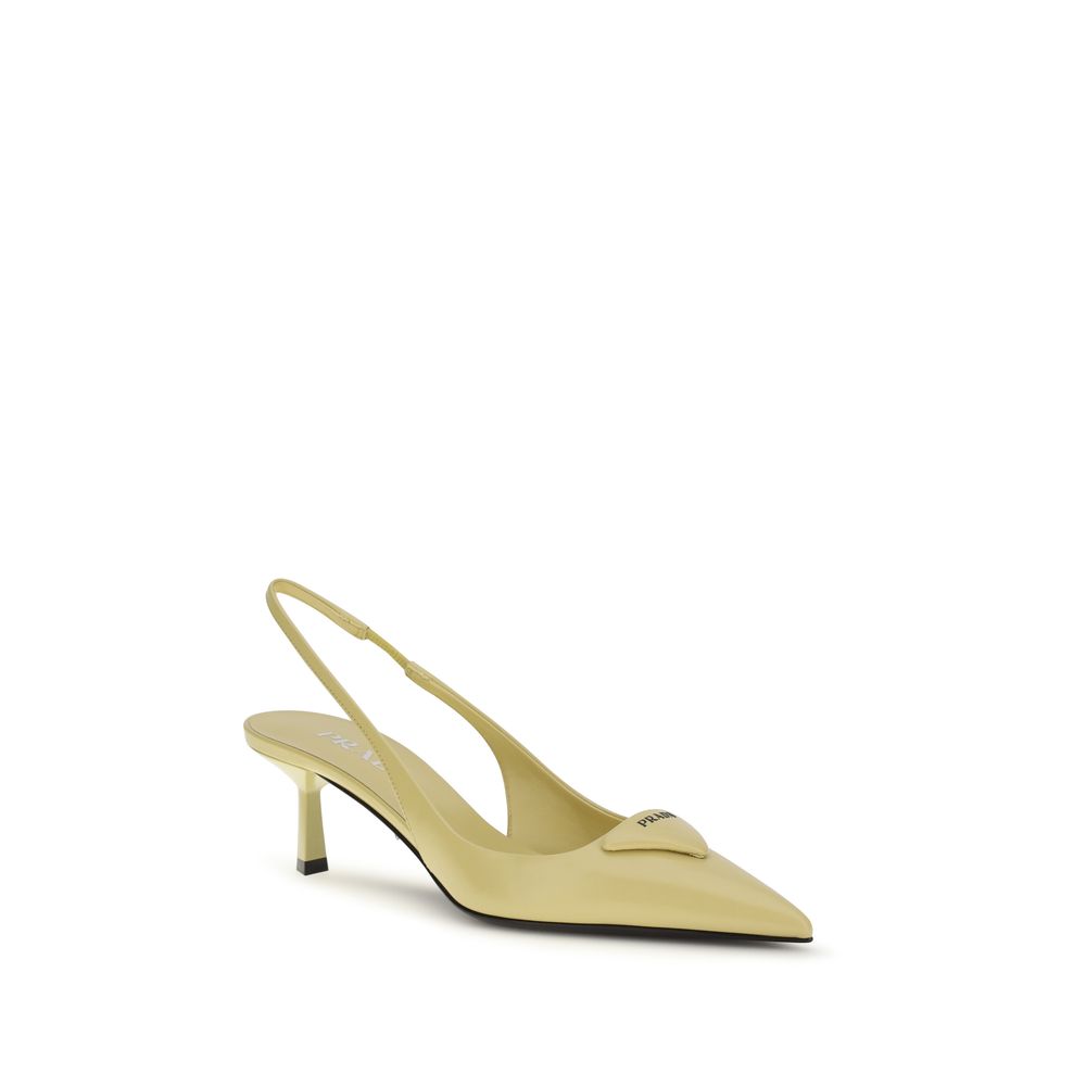 Bicolor Calf Leather Bos Taurus Pumps