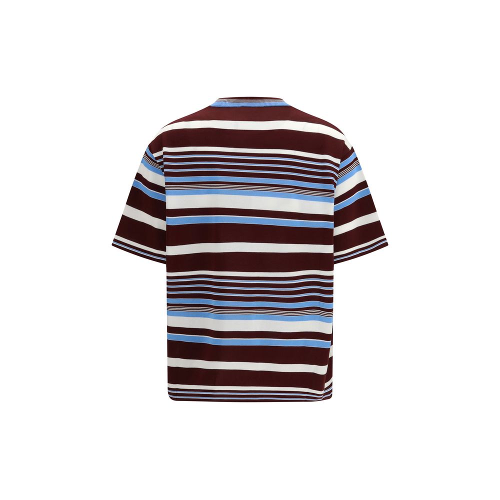 Prada — T-shirt multicolore en coton brodé