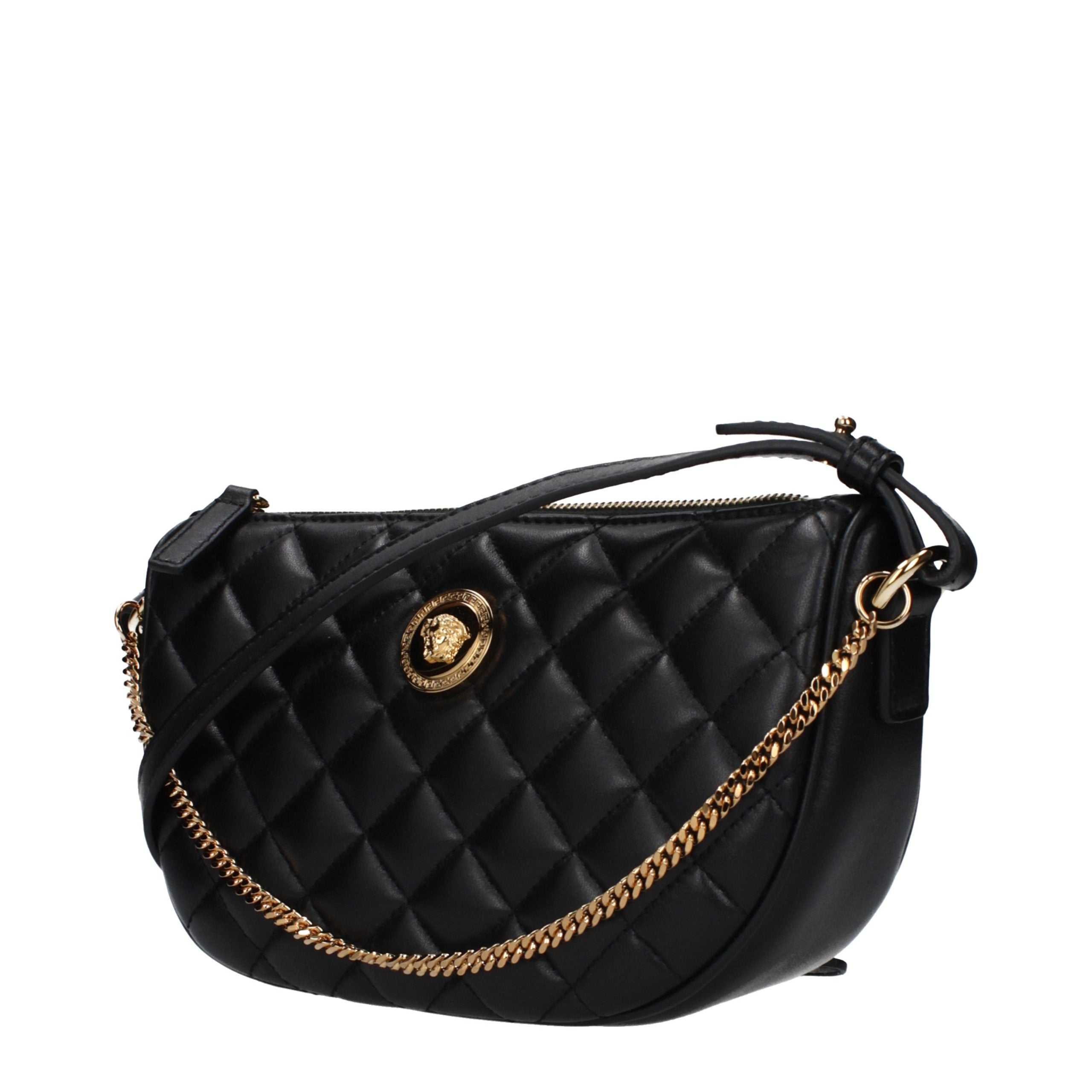 Black Leather Handbag