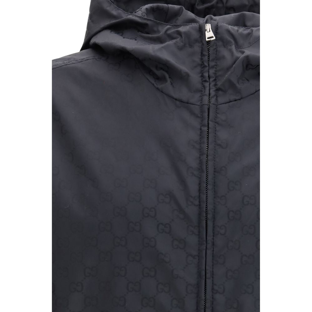 Black Polyamide Shell Jacket