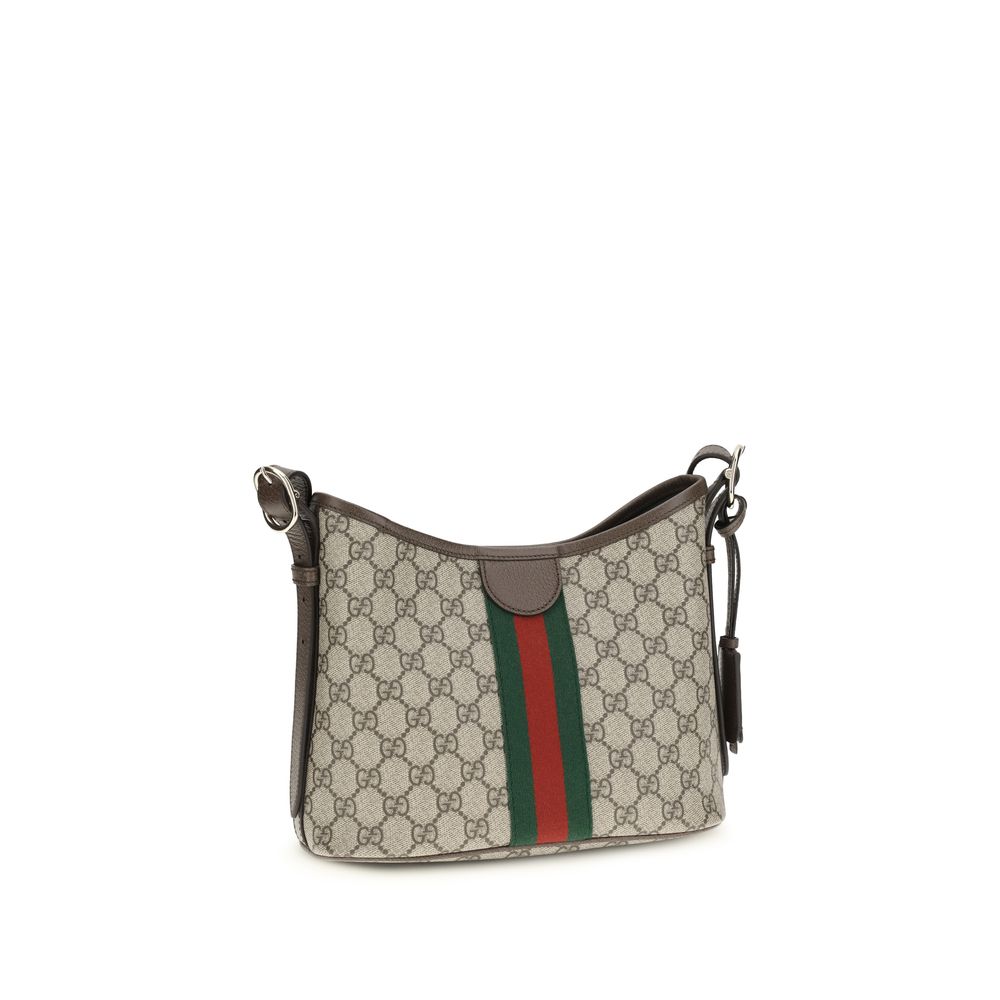 Gucci — Petit sac porté épaule Ophidia en toile GG