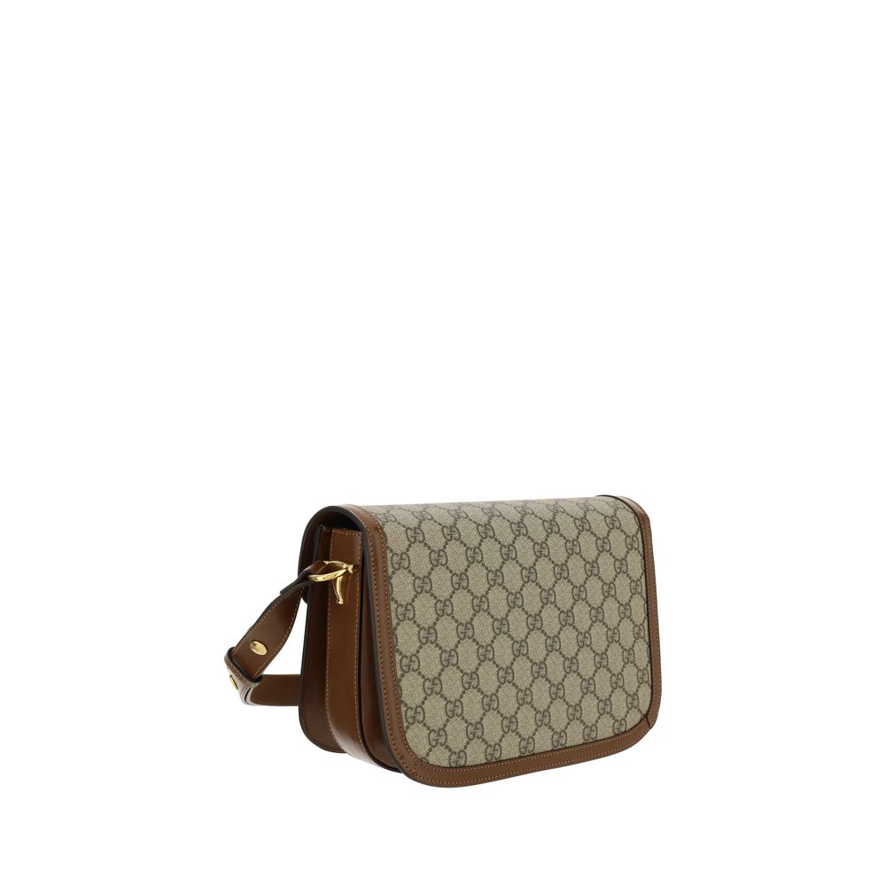 Gucci – Sac porté épaule Horsebit en toile GG Supreme