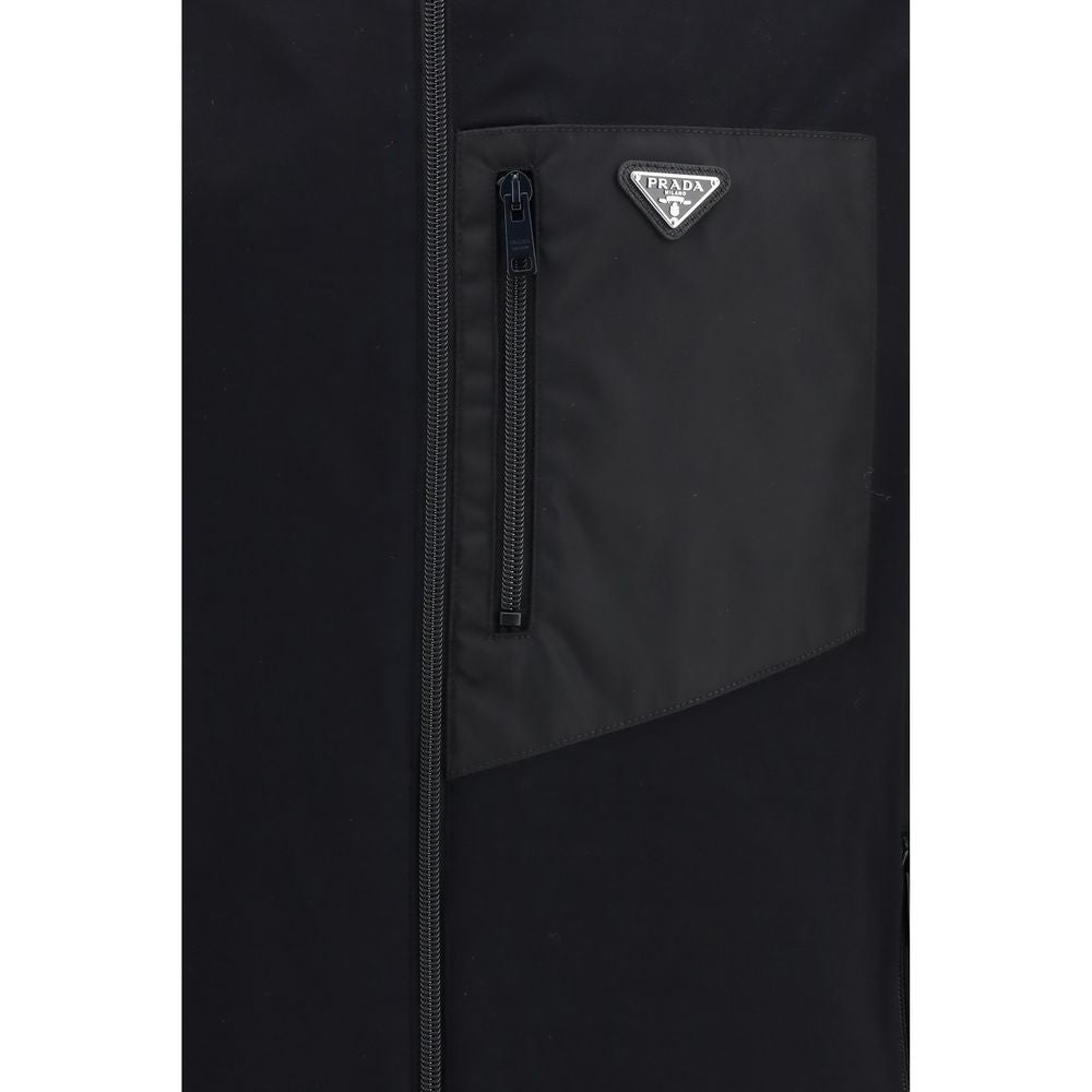 Prada – Veste à capuche avec détails techniques