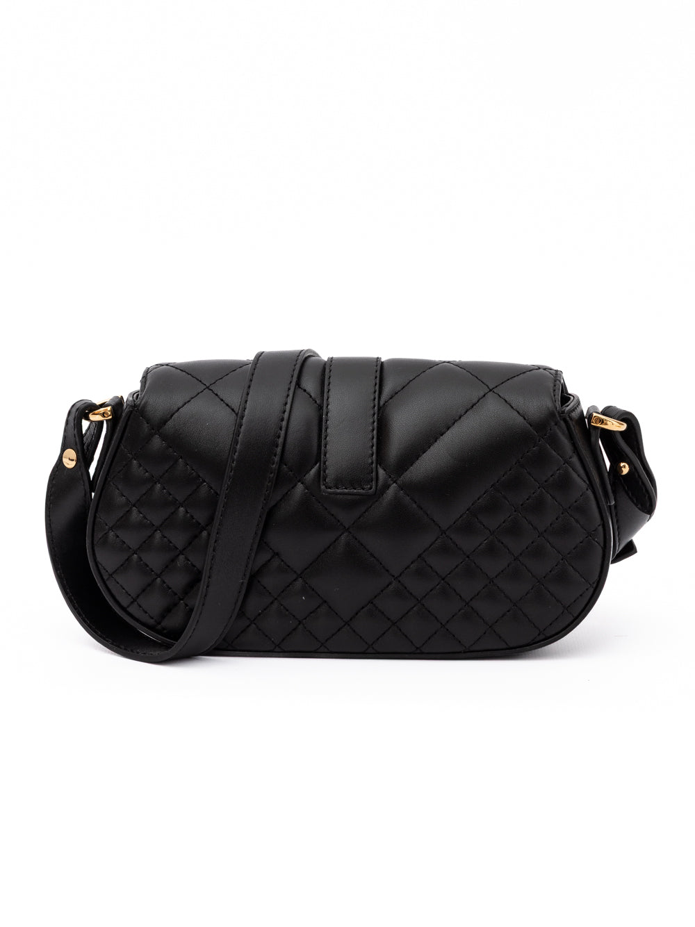 Versace — Sac porté épaule matelassé en cuir d’agneau