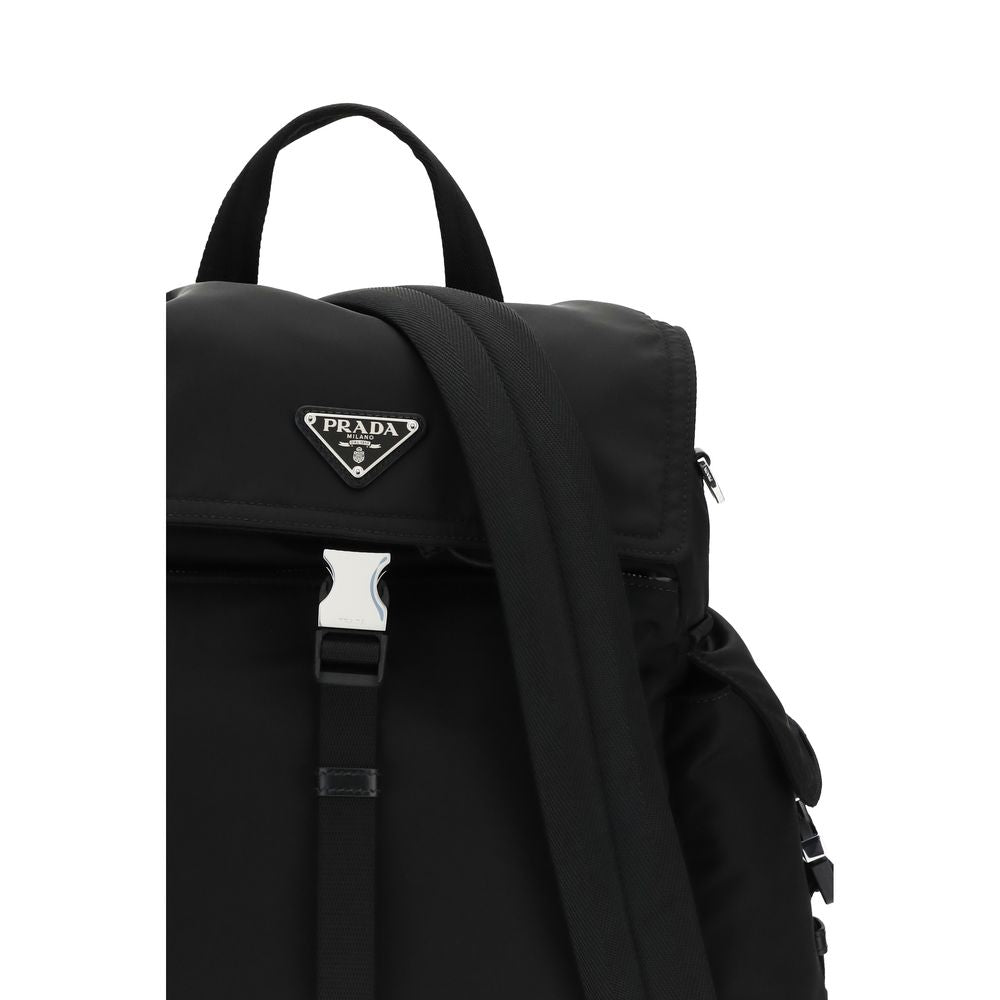 Prada – Sac à dos Explore en Re-Nylon et cuir