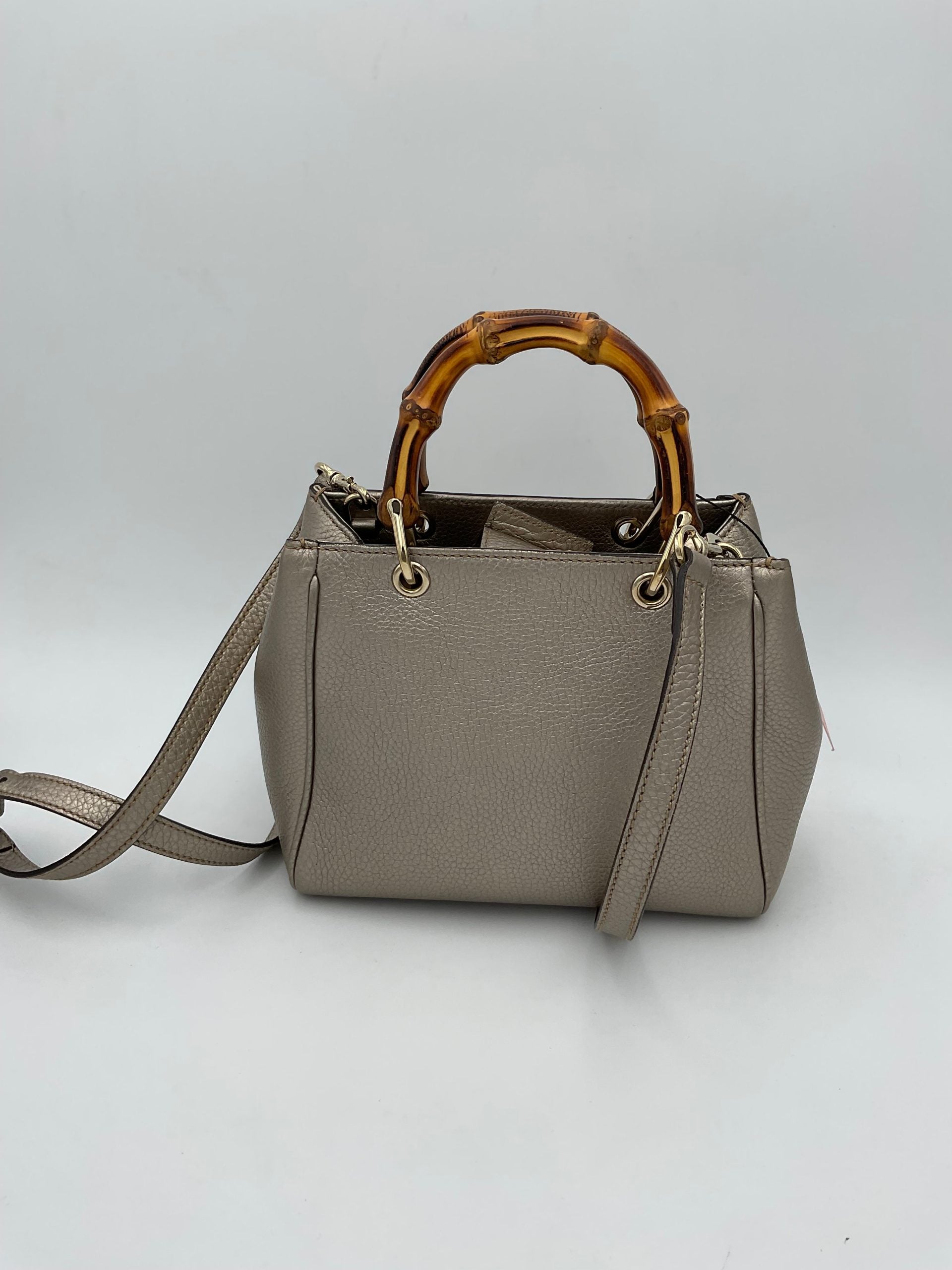 GUCCI Bamboo Mini Shopping Bag