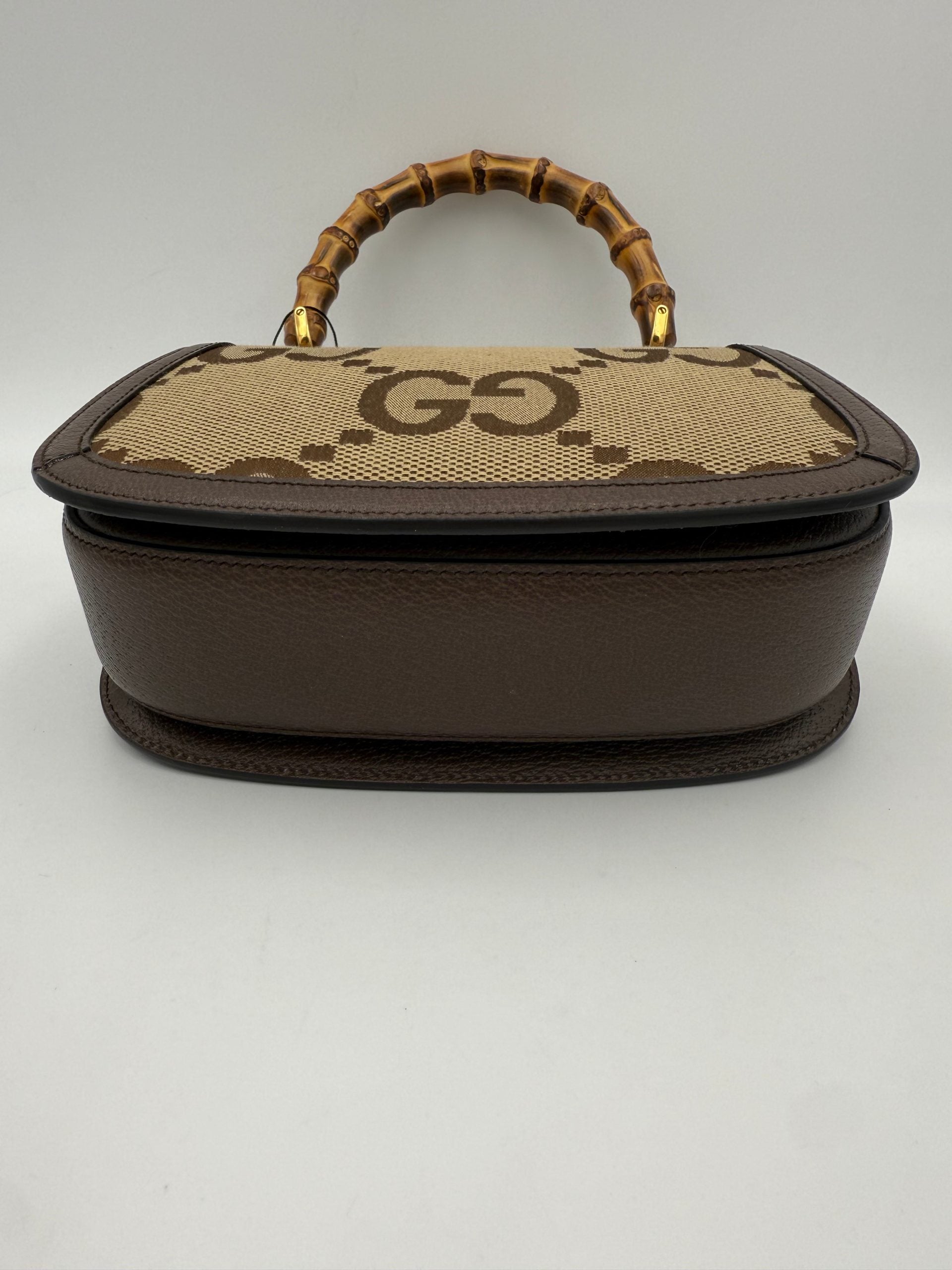 Gucci – Sac Bamboo 1947 en toile GG Jumbo