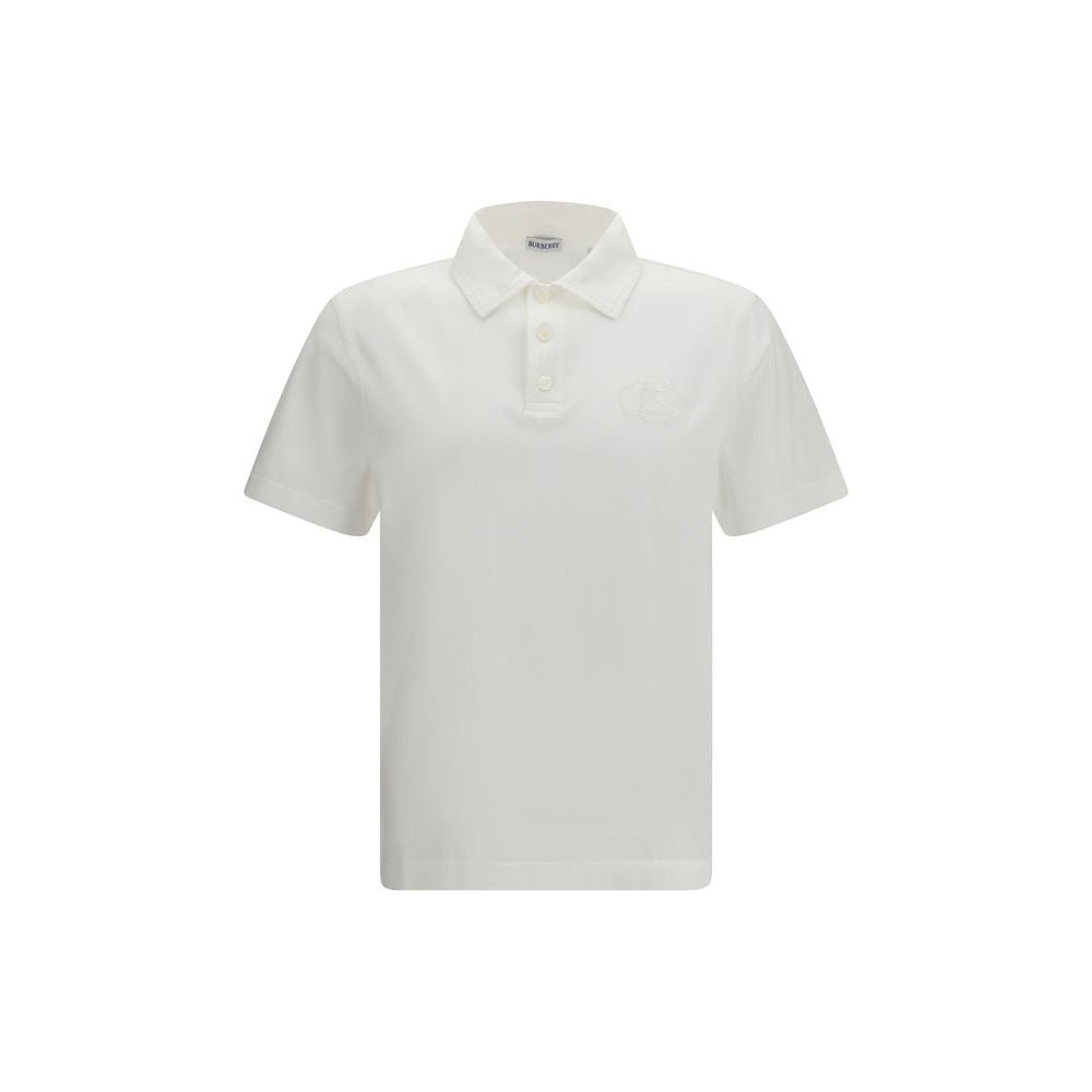 Burberry – Polo Jwear en coton piqué avec détails Check