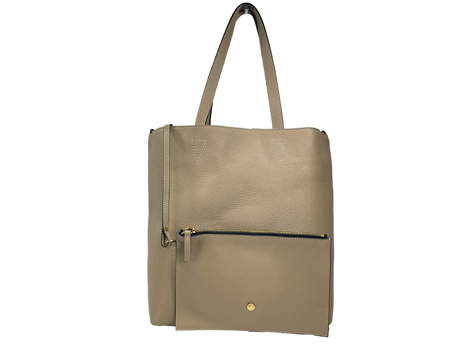 Versace – Sac cabas Medusa Large en cuir avec pochette
