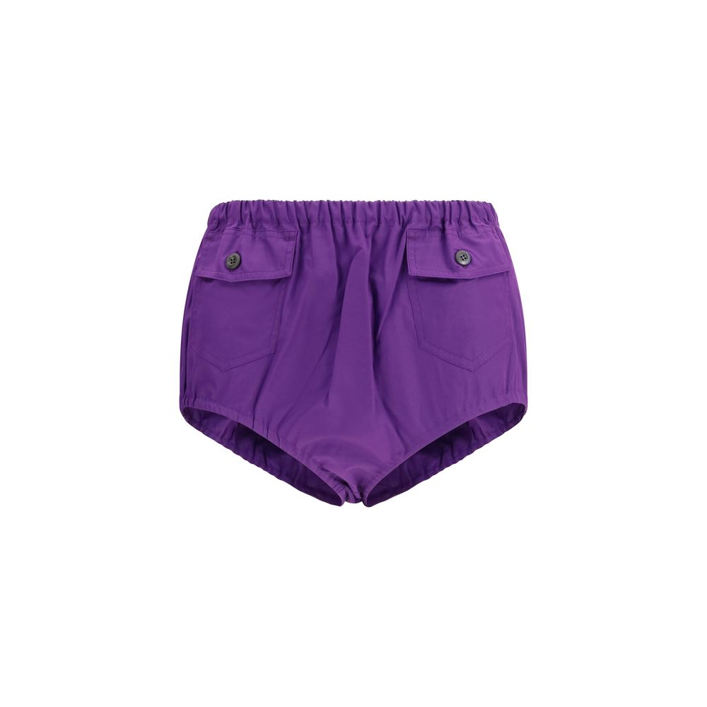 Prada – Short en popeline inspiration workwear
