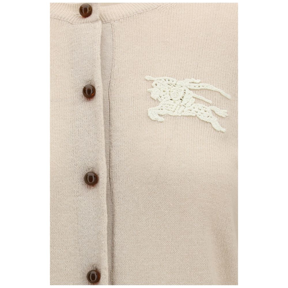 Burberry – Cardigan EKD avec appliqué Equestrian Knight Design
