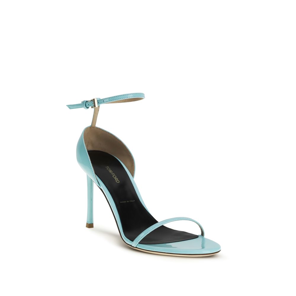 Tom Ford – Sandales Vertigo en cuir verni à talon stiletto