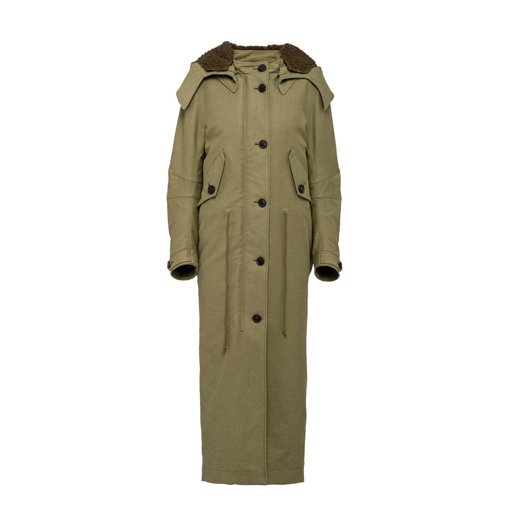 Prada – Parka matelassée à capuche amovible effet usé
