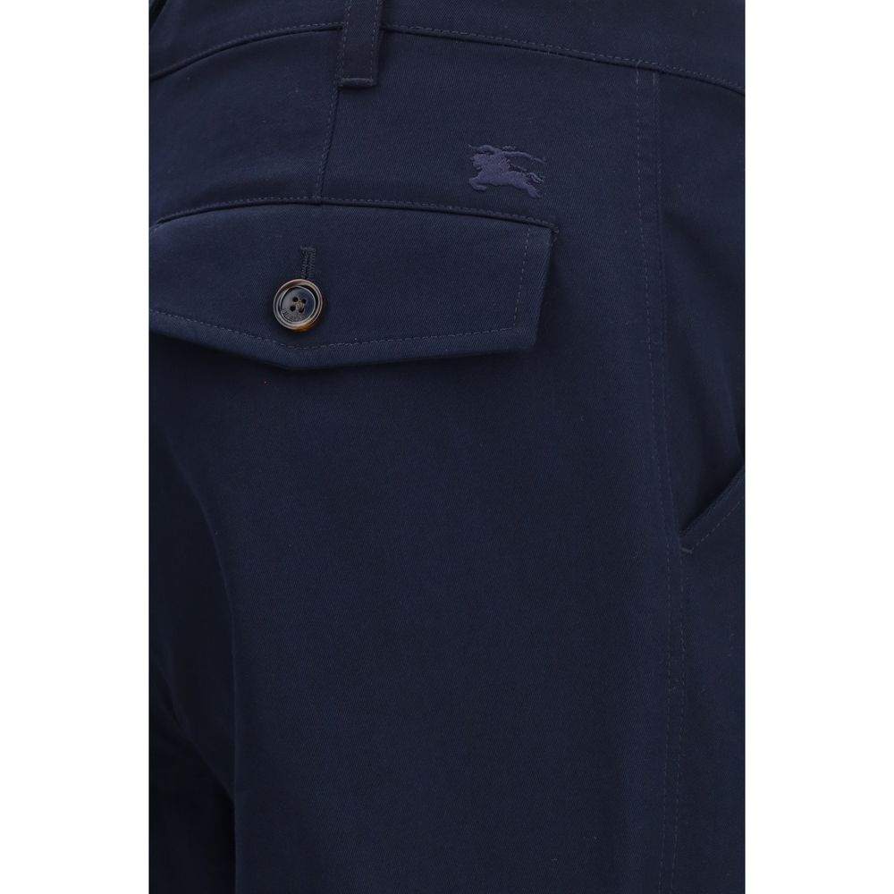 Burberry – Pantalon chino en twill de coton avec détail Equestrian Knight
