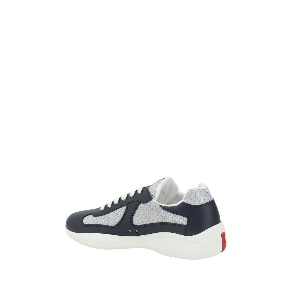 Prada – Sneakers America’s en cuir et tissu