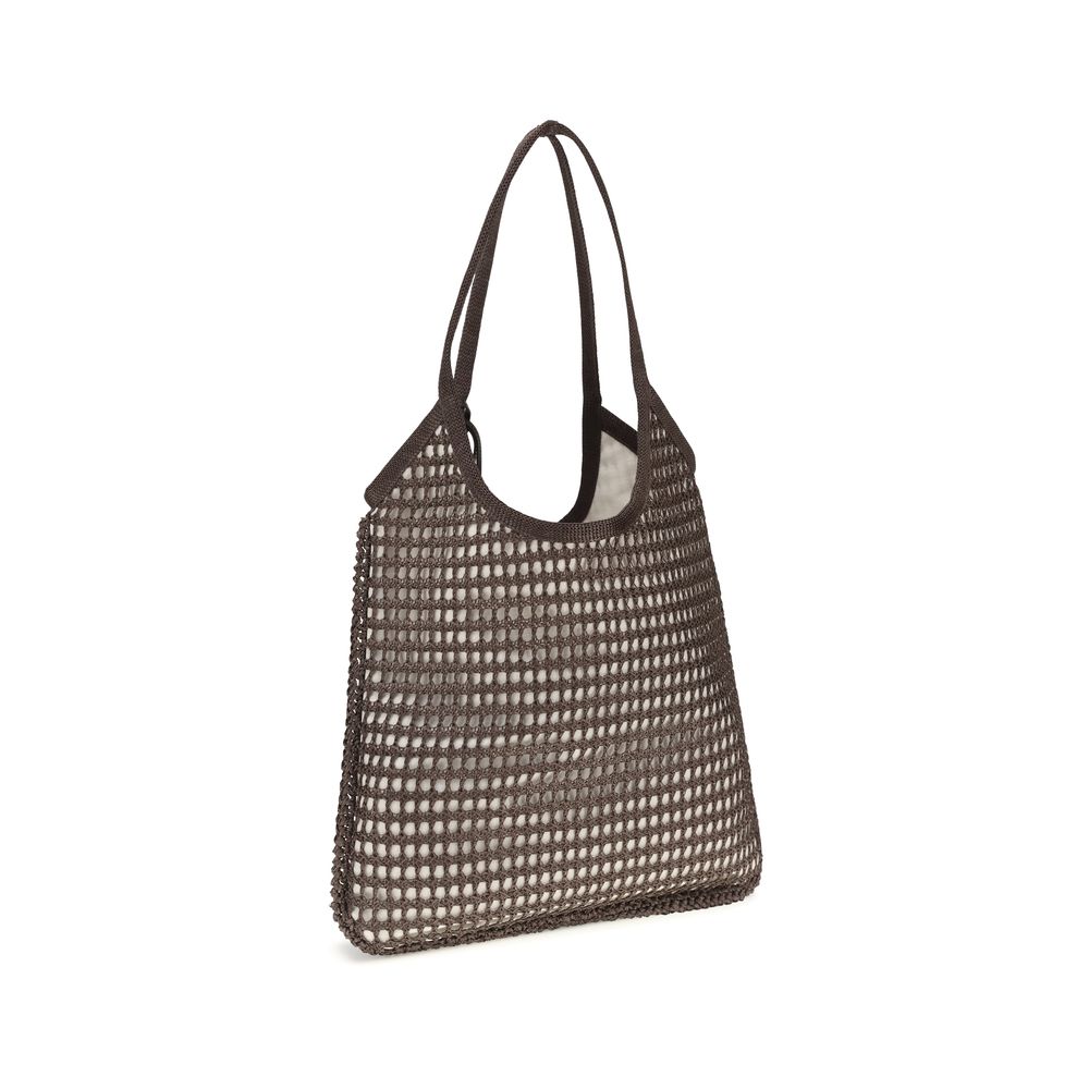 Miu Miu – Sac porté épaule Ivy en crochet avec charms