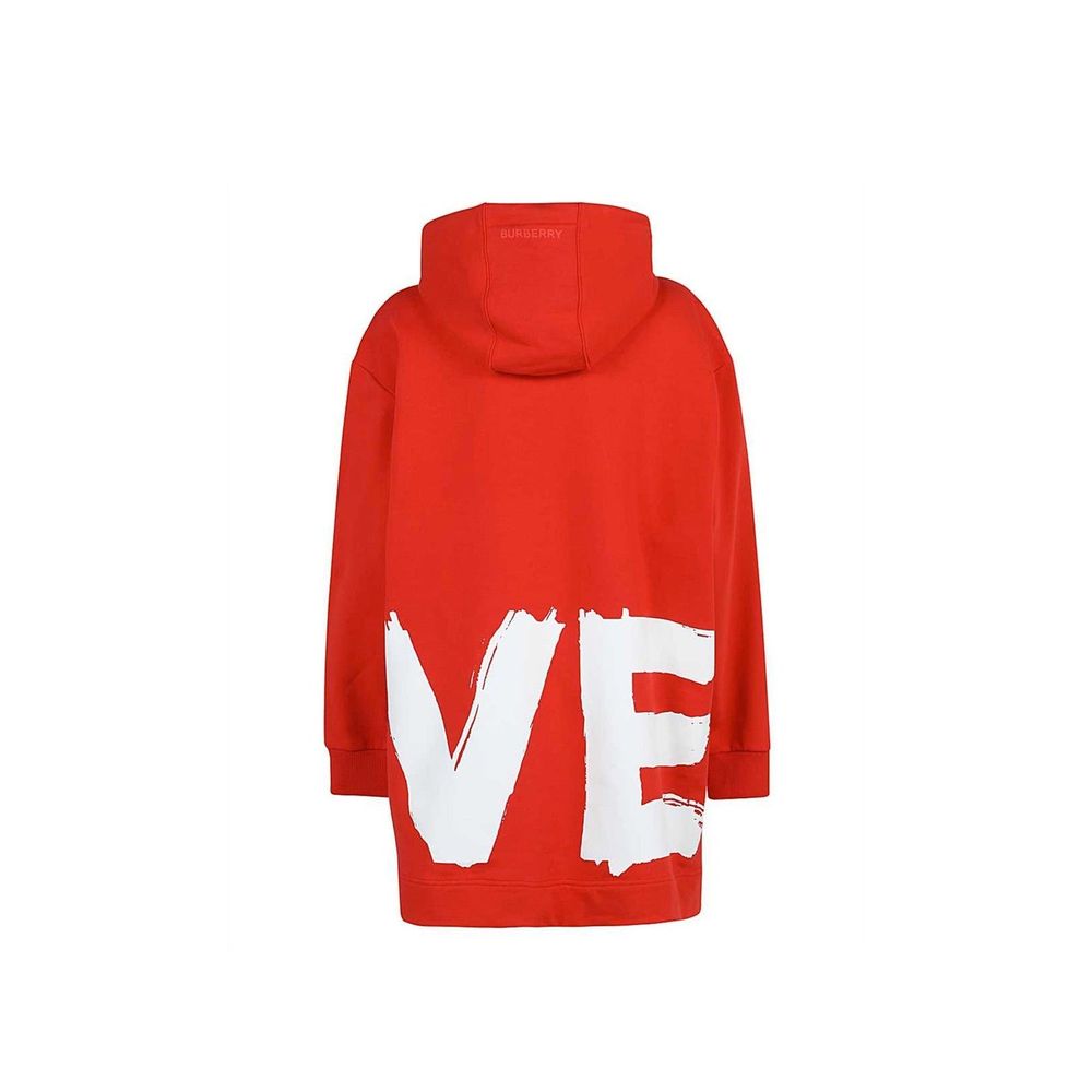 Prada — Sweatshirt à capuche en coton multicolore à imprimés signature