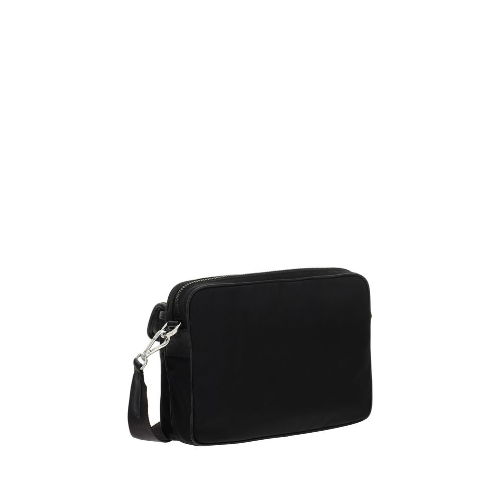 Prada – Sac porté épaule en nylon avec mini pouch amovible