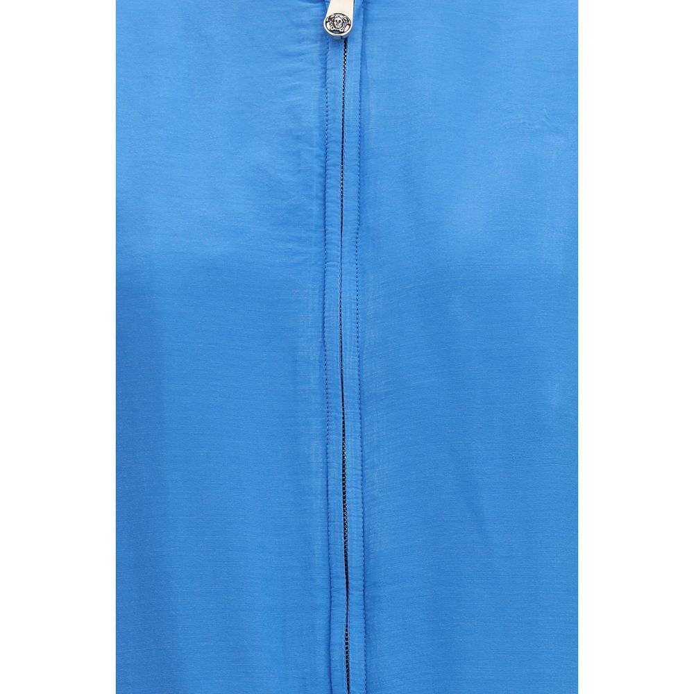 Versace – Veste zippée en soie