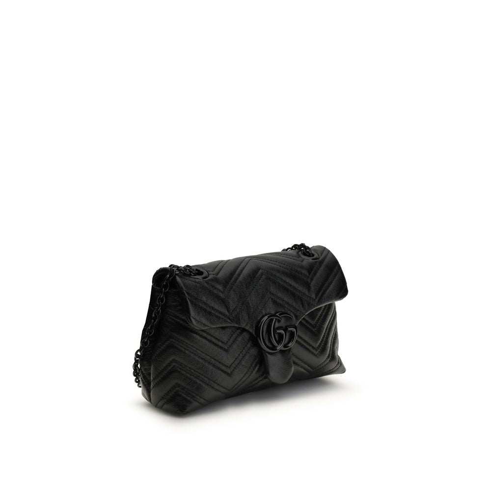 Gucci – Sac porté épaule GG Marmont Small en cuir matelassé