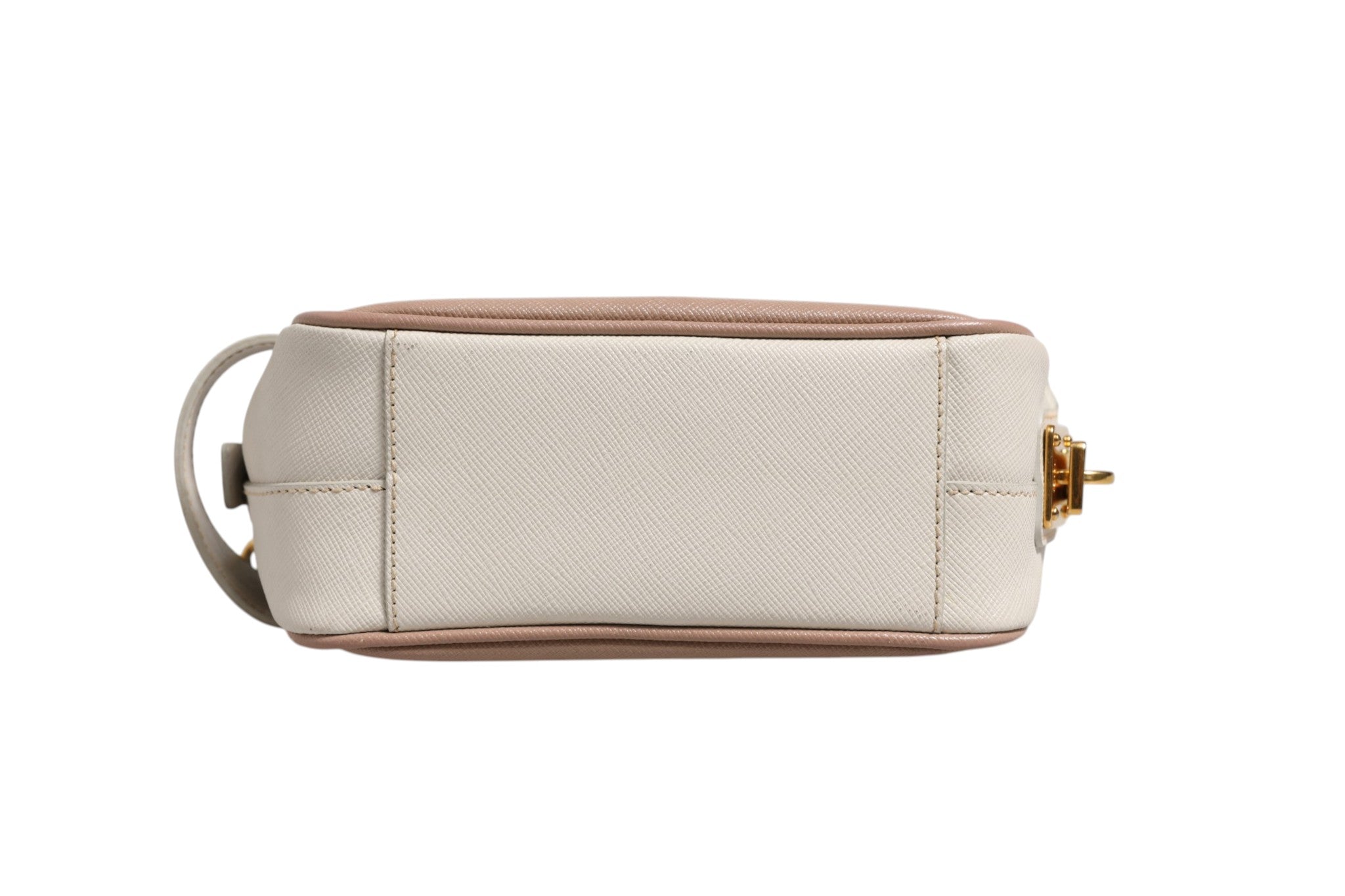 Prada – sac porté épaule en cuir – Clay Gray Small