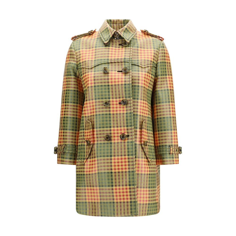 Burberry – Trench Summerside Check à effet texturé