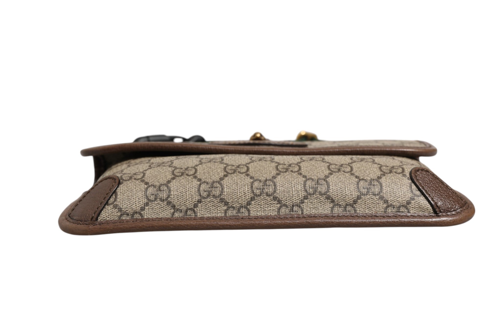 Sac ceinture Supreme Monogram Neo Vintage Web marron