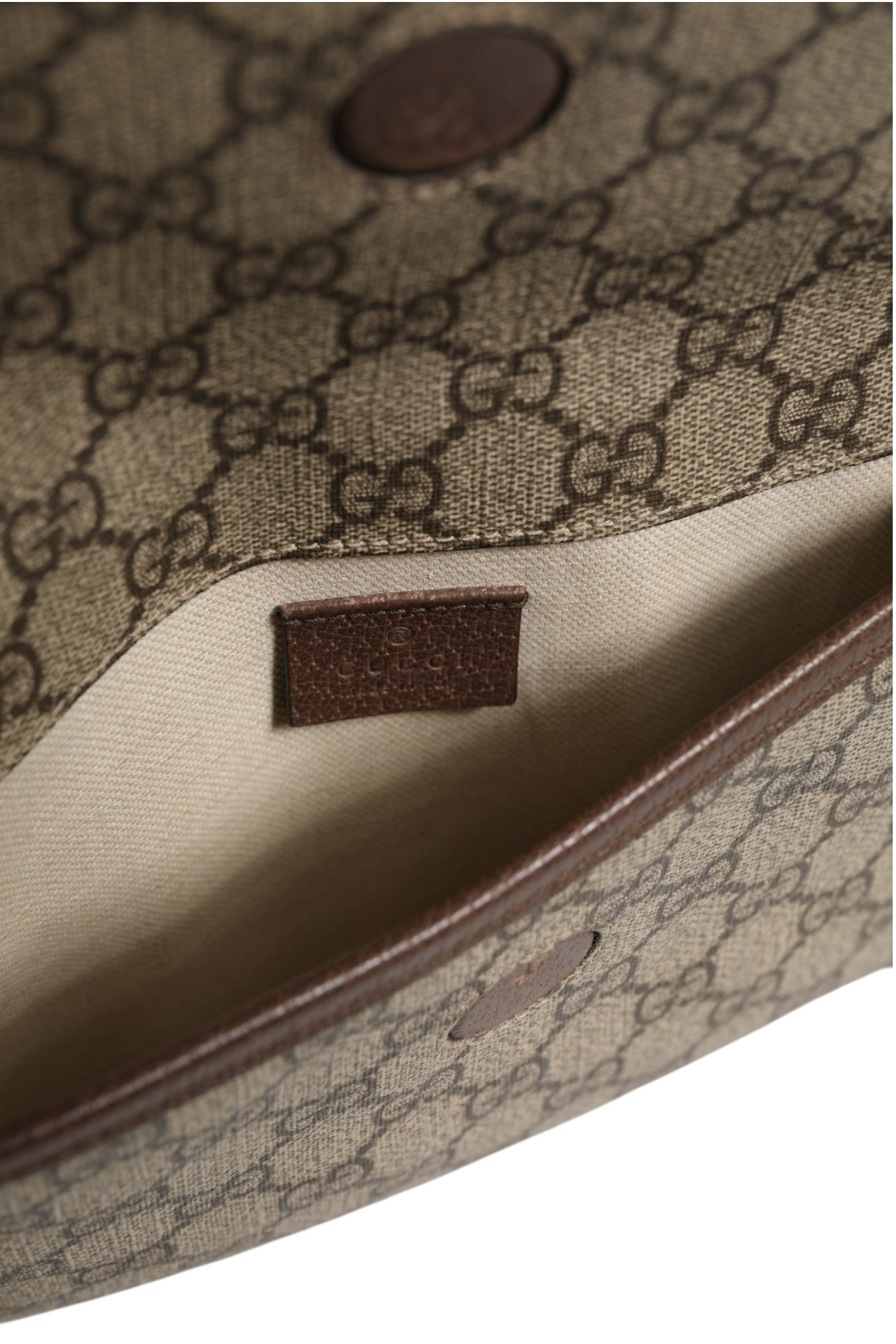 Sac ceinture Supreme Monogram Neo Vintage Web marron
