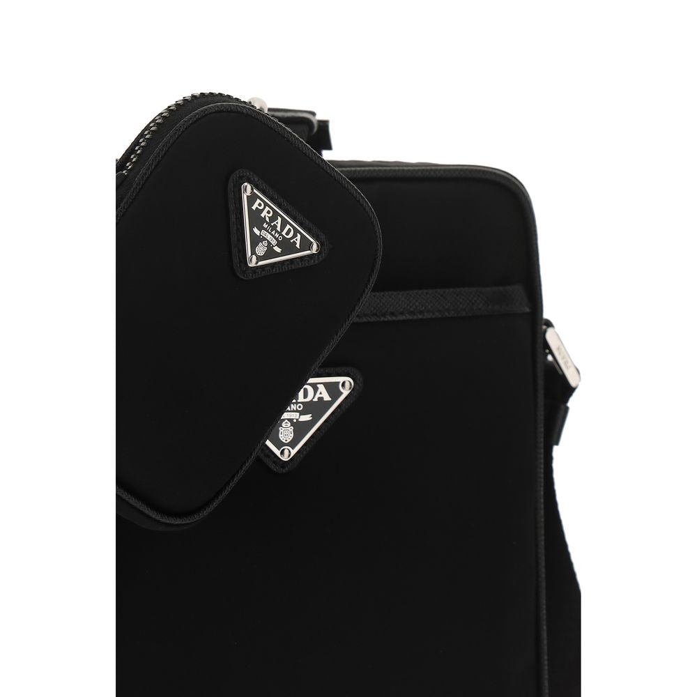 Prada – Sac porté épaule Re-Nylon avec pochette amovible
