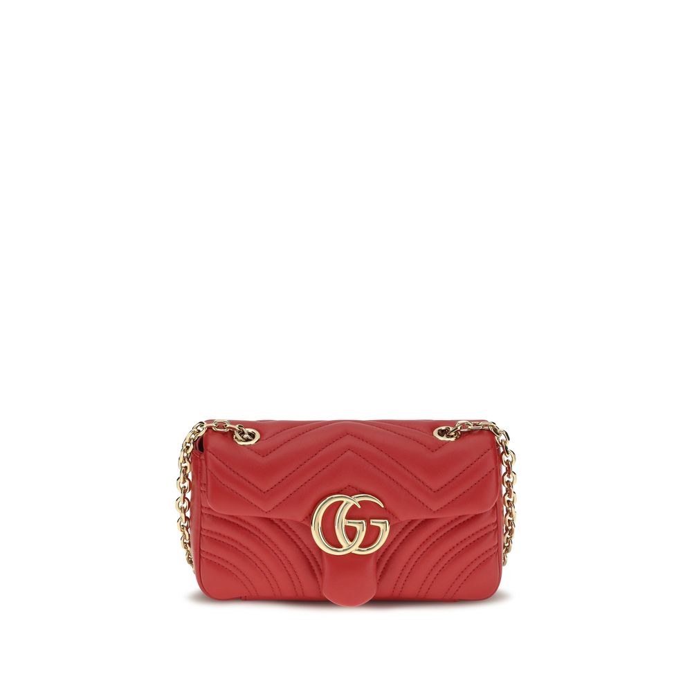Gucci – Sac porté épaule GG Marmont Mini en cuir