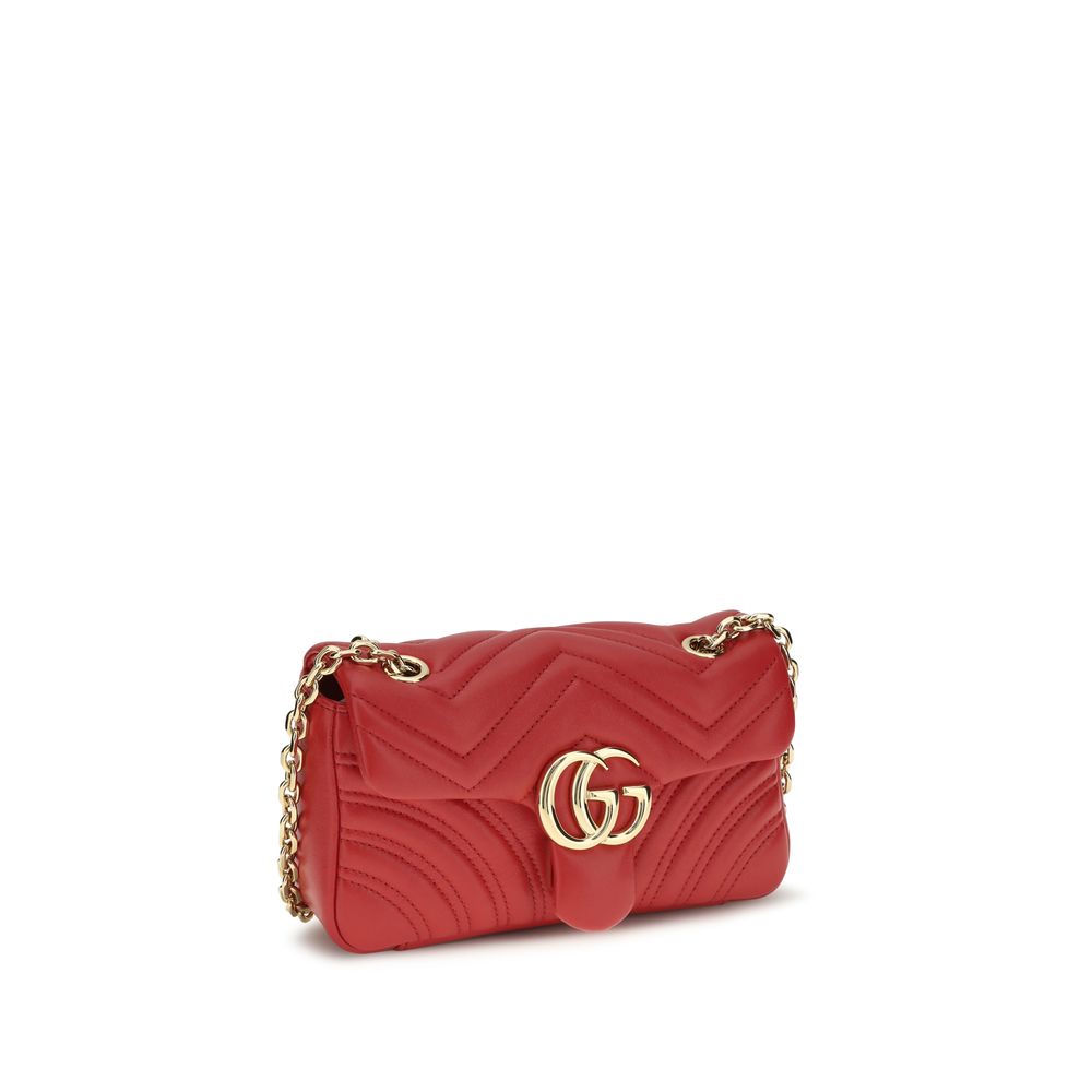 Gucci – Sac porté épaule GG Marmont Mini en cuir