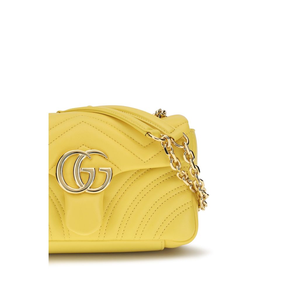 Gucci – Sac porté épaule GG Marmont Mini en cuir