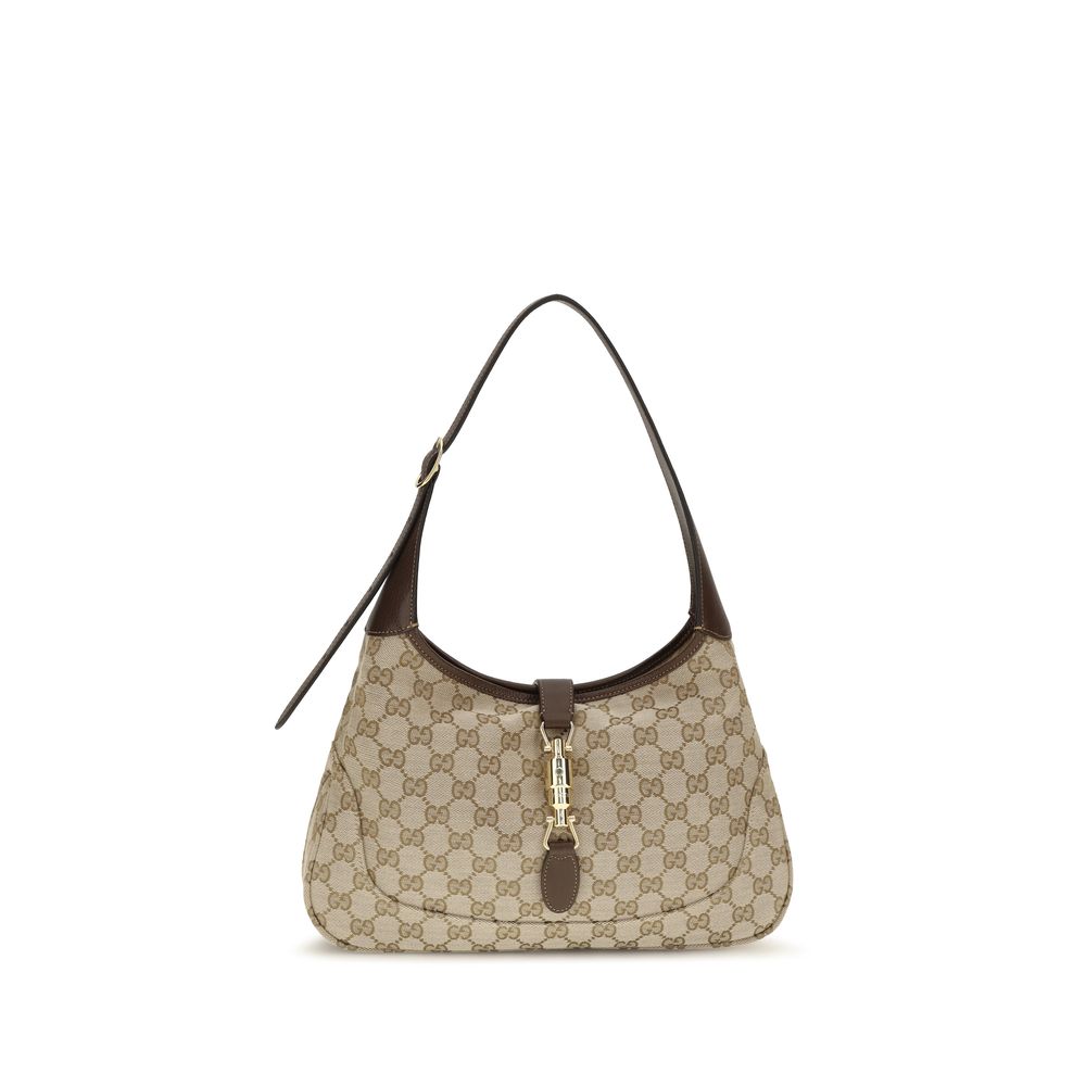 Gucci – Sac porté épaule Jackie 1961 Medium en tissu GG