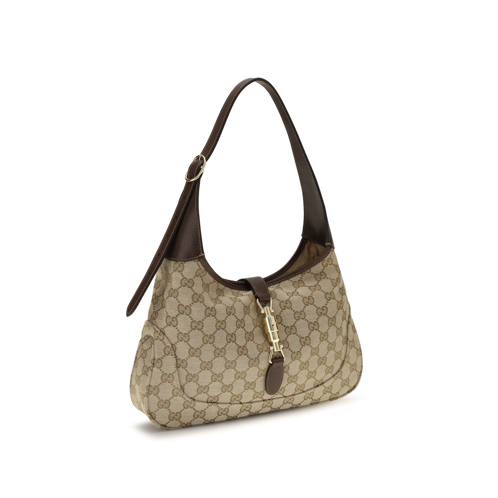 Gucci – Sac porté épaule Jackie 1961 Medium en tissu GG