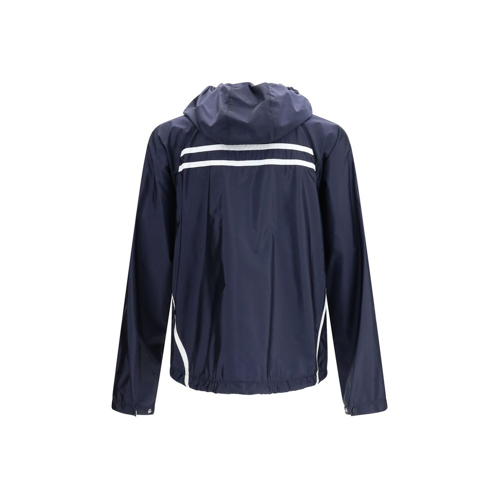 Prada – Veste oversize en Re-Nylon avec capuche