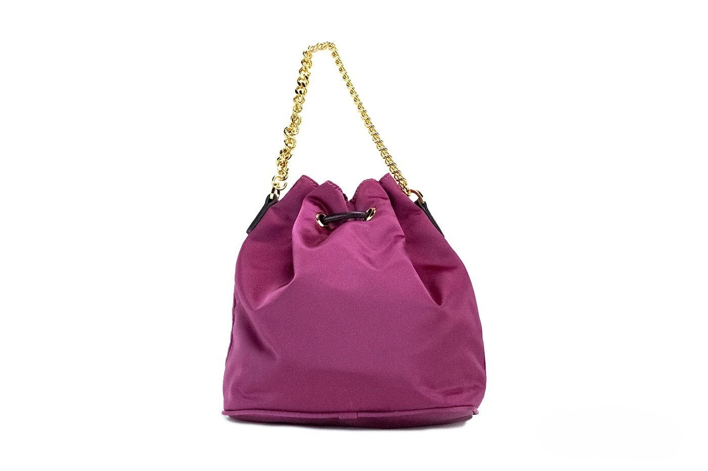Versace – Sac bucket crossbody Dahlia Medusa en nylon