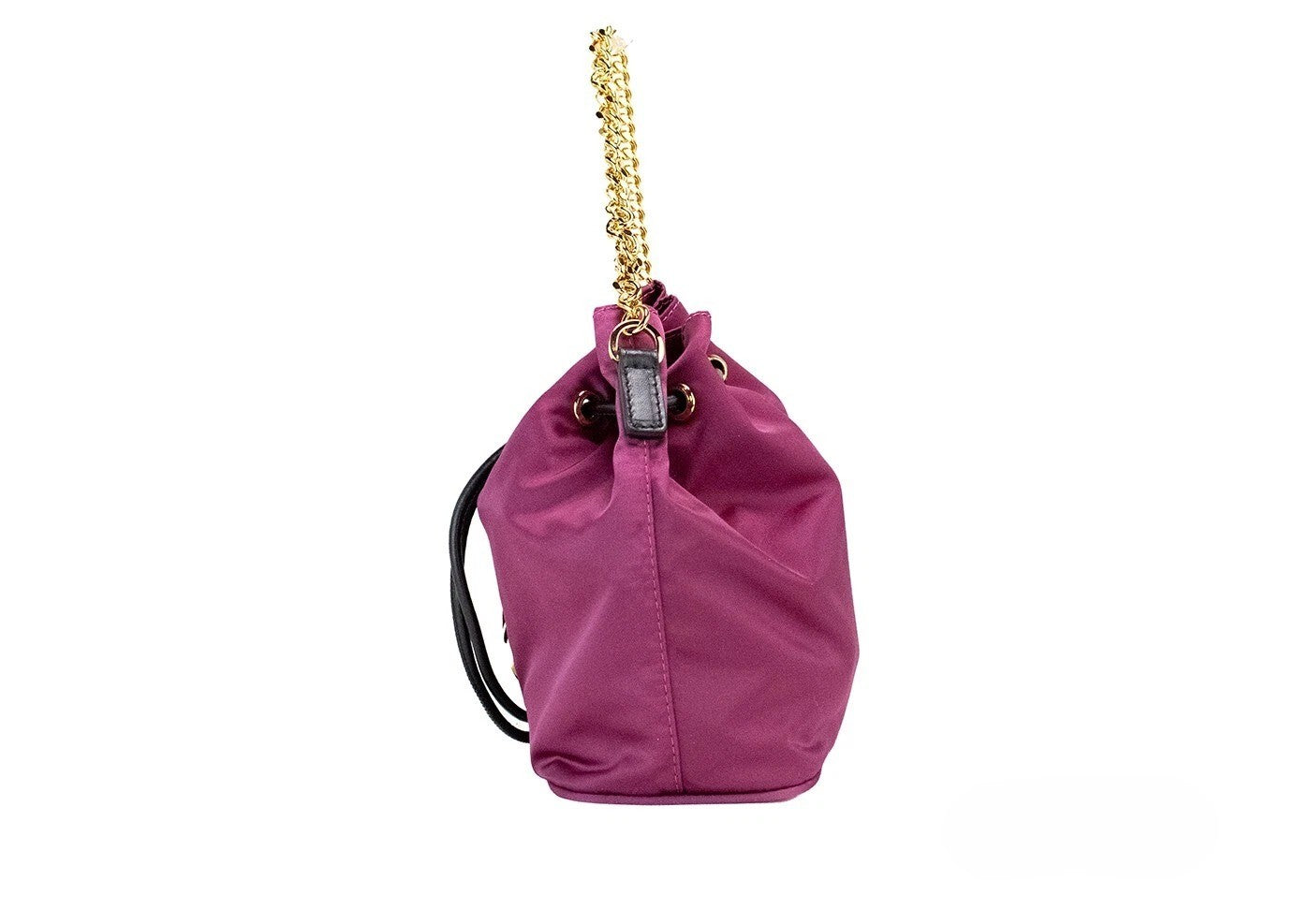 Versace – Sac bucket crossbody Dahlia Medusa en nylon