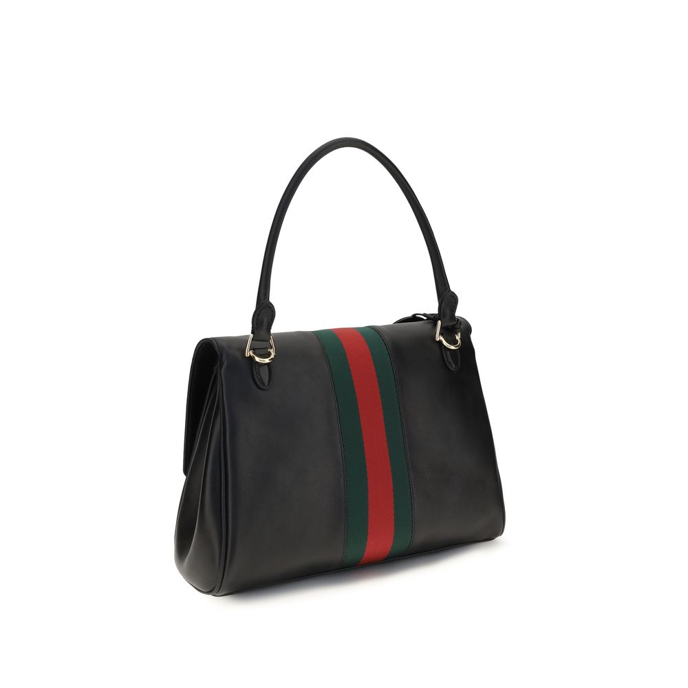 Gucci – Sac à main Paparazzo Medium en cuir