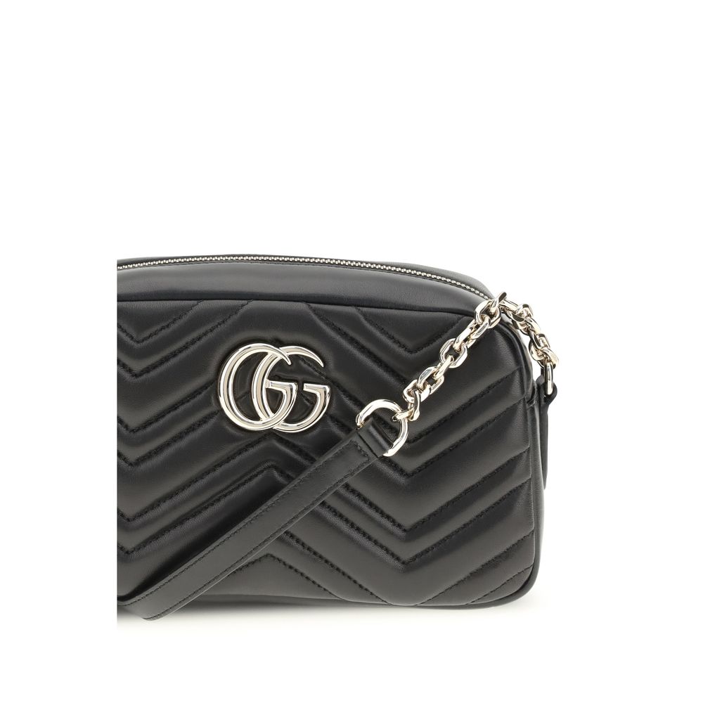 Gucci – Sac porté épaule GG Marmont en cuir matelassé